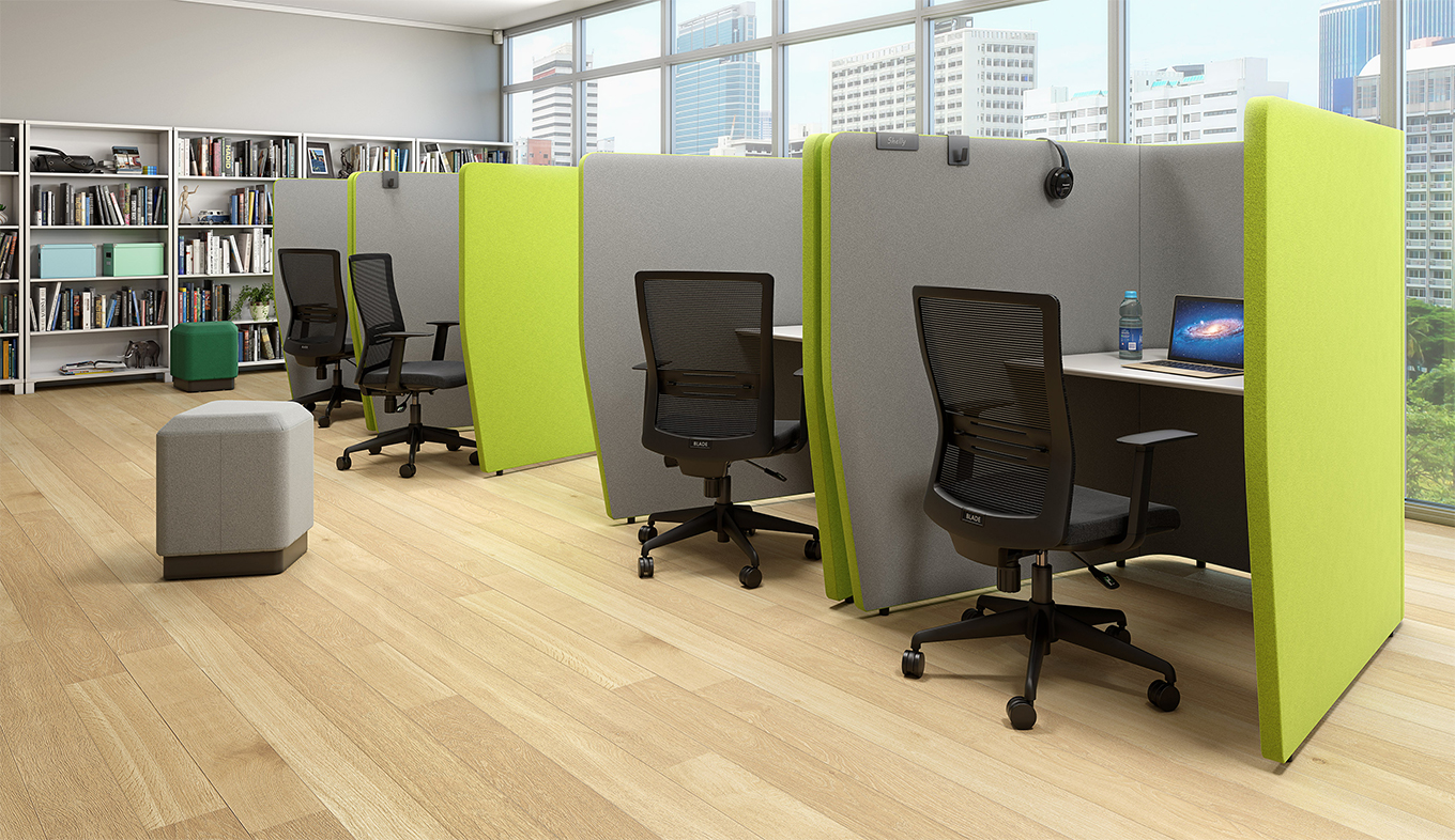 MotionOffice Zip with Blade Seating